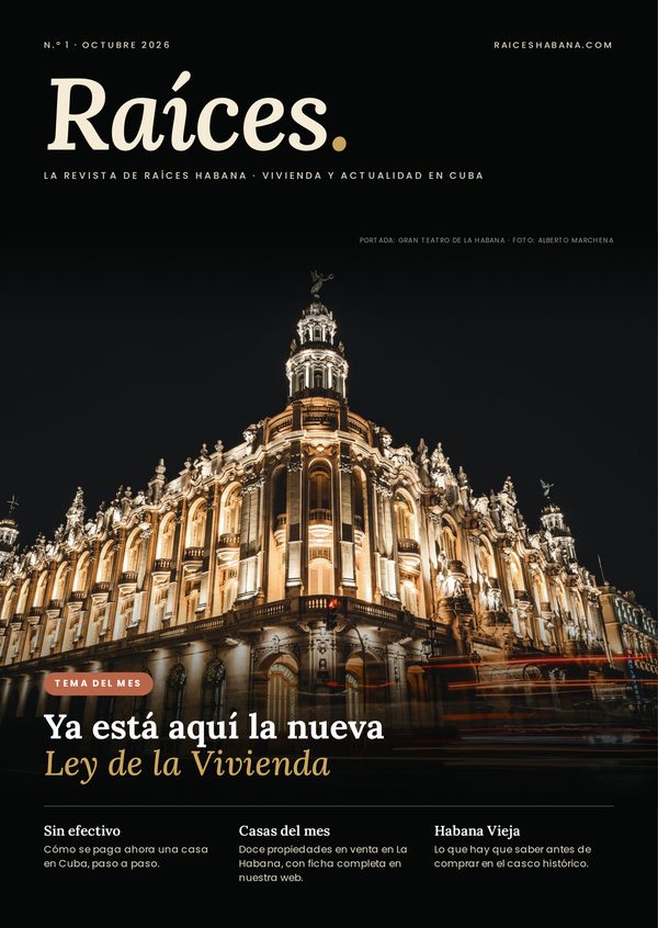 Portada de Raíces nº 1, octubre de 2026